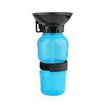 500 ml dog drinking water bottle family with kids and dogs