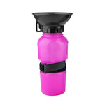 500 ml dog drinking water bottle family with kids and dogs